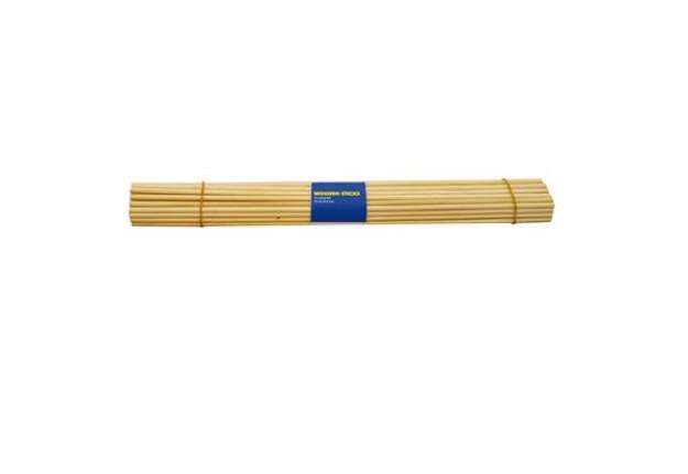 Immagine di Bastoncini in legno - colore naturale - 40 cm x 4 mm - DECO - conf. 50 pezzi