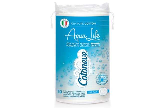 Immagine di Dischetti levatrucco tondi Maxi in cotone - Cotoneve - busta da 50 pezzi