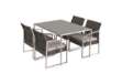 Immagine di Set pranzo Bilbao - nero/grigio - Garden Friend - set 5 elementi