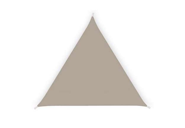 Immagine di Tenda a vela triangolare ombreggiante - 3,6 x 3,6 x 3,6 m - PL - tortora - Garden Friend