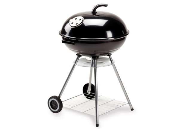 Immagine di Barbecue Free Time - 88 x 62 x 56 cm - acciaio - nero - Garden Friend