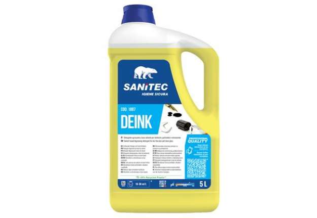 Immagine di Detergente sgrassante Deink - 5 L - Sanitec