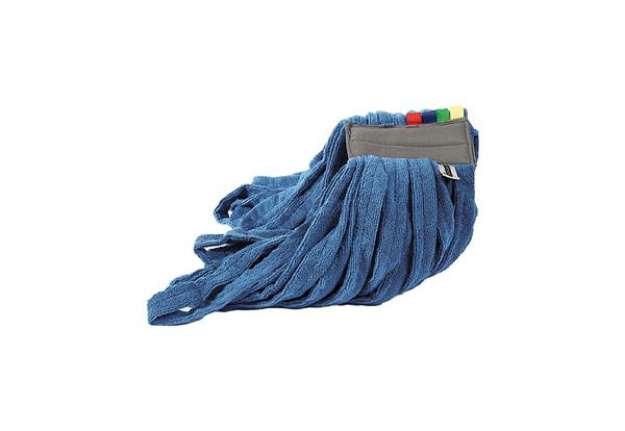 Immagine di Mop Raptor - a frange tubolari - 350 gr - microfibra - blu - Perfetto