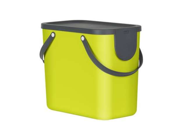 Immagine di Pattumiera Albula - 25 L - verde lime - Rotho