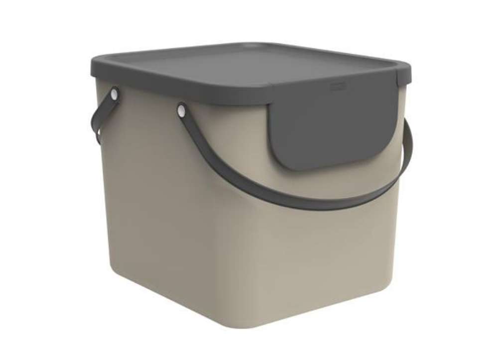 Immagine di Pattumiera Albula - 40 L - cappuccino - Rotho