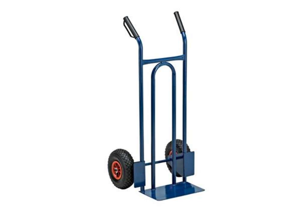 Immagine di Carrello trasporto universale - con ruota pneumatica - portata max 200 kg - X-Robust