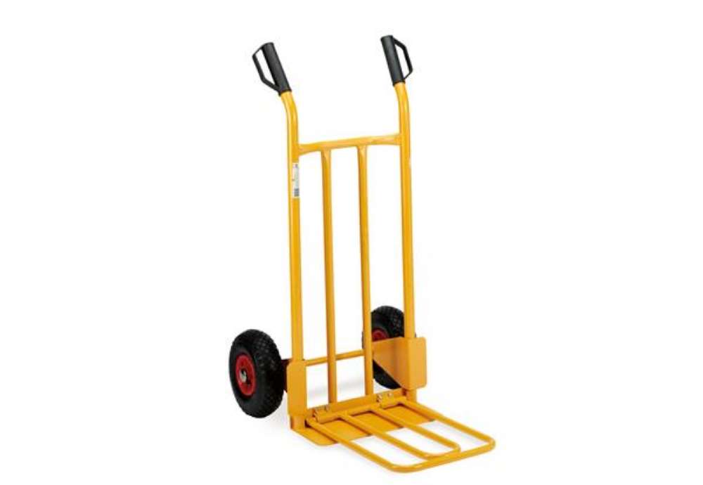 Immagine di Carrello trasporto grandi volumi Robustus - portata max 300 kg - 56 x 17 x 110 cm - acciaio vernicia