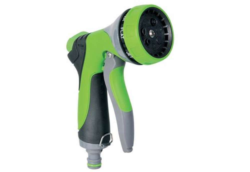 Immagine di Pistola a doccia - 7 getti - alluminio - Verdemax