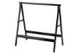 Immagine di Cavalletto - 76 x 37 x 78 cm - 100 kg - acciaio verniciato - nero - Garden Friend