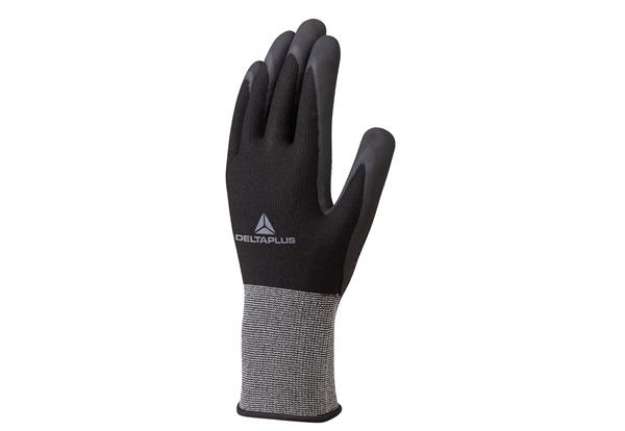 Immagine di Guanti VE724NO - maglia poliestere Spandex - taglia 08 - nero - Deltaplus