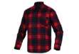 Immagine di Camicia da lavoro Ruby - flanella di cotone - tg. XL - rosso / nero - Deltaplus