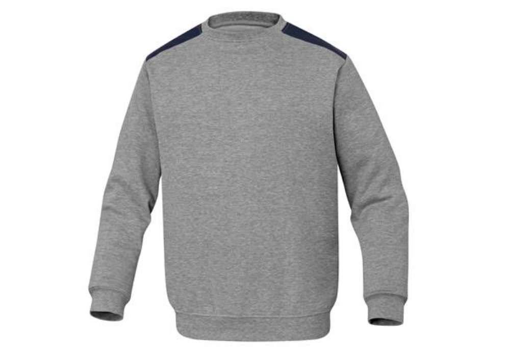 Immagine di Felpa sportivo Olino - pile - tg. XXL - grigio - Deltaplus