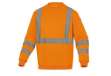 Immagine di Felpa sportiva Astral - alta visibilità - tg. XXL - arancio fluo - Deltaplus