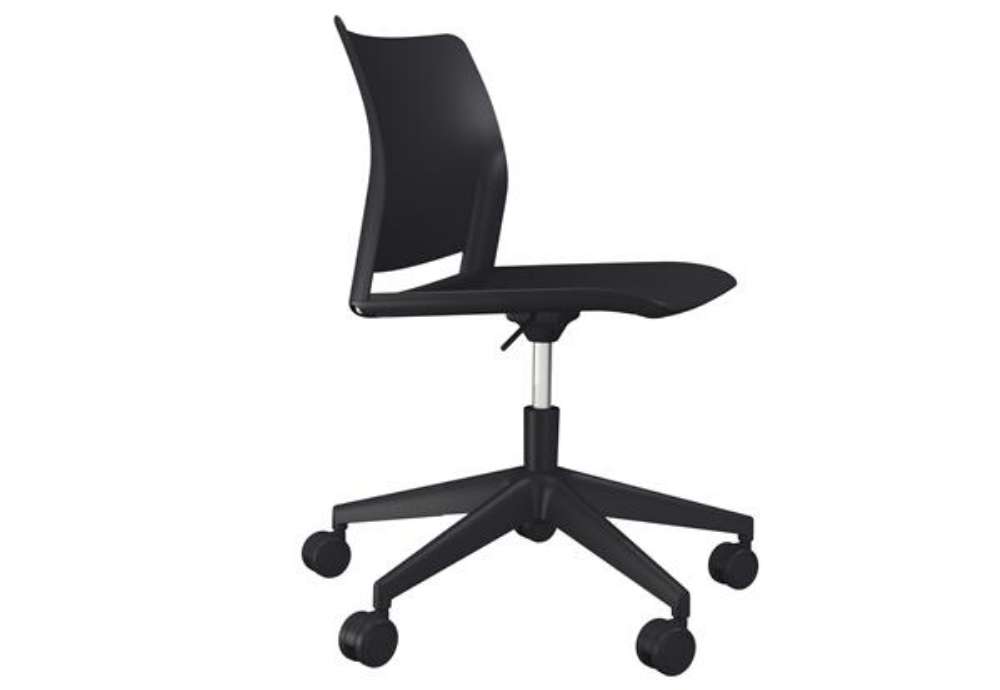 Immagine di Seduta Home/Office Alpha APGN - senza braccioli - nero - Unisit