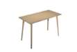 Immagine di Tavolo alto Woody - 160 x 80 x 105 cm - rovere