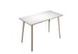 Immagine di Tavolo alto Woody - 160 x 80 x 105 cm - rovere/bianco