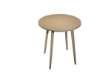 Immagine di Tavolo rotondo alto Woody - diametro 100 cm - H 105 cm - rovere