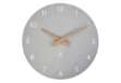 Immagine di Orologio da parete HorMilena - diametro 30 cm - grigio chiaro/legno - Alba