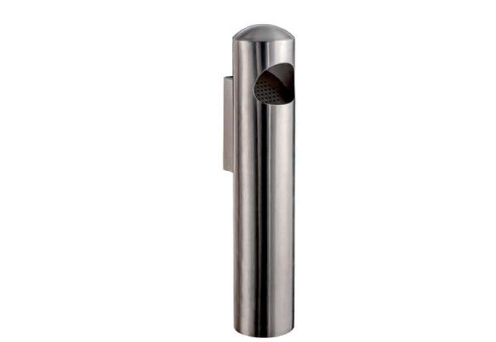 Immagine di Posacenere murale Birkin - acciaio inox satinato - Medial