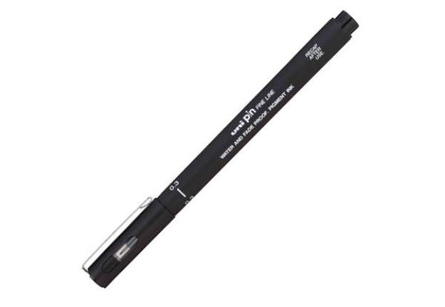 Immagine di Pin fineliner - punta 0,3 mm - nero - Uni Mitsubishi