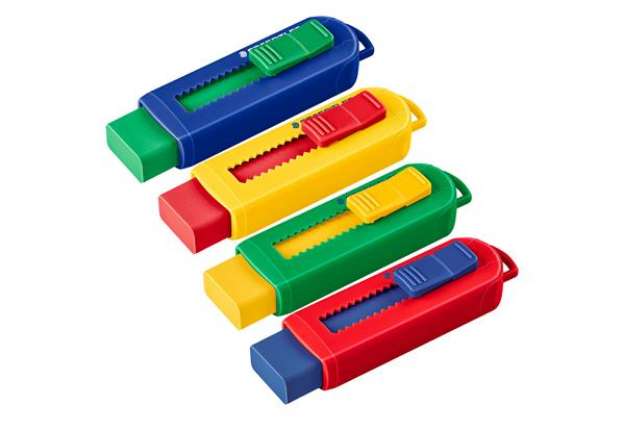 Immagine di Gomma a scorrimento eraser - involucro colori vivaci assortiti - Staedtler