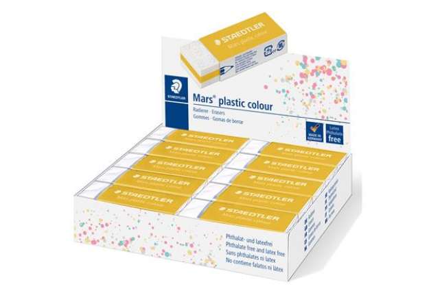 Immagine di Gomma Mars? Plastic - giallo oro - Staedtler