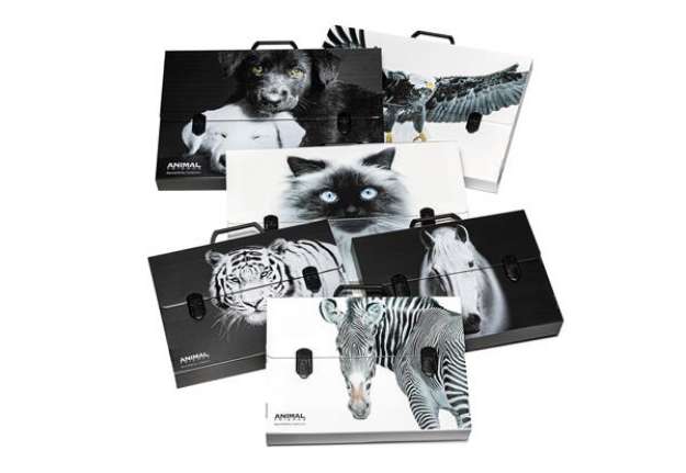 Immagine di Valigetta polionda Animal Friends - 38 x 53 cm - dorso 5 cm - fantasie assortite - Colorosa