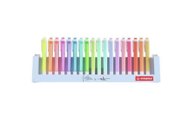 Immagine di Evidenziatori Swing Cool Pastel - punta a scalpello - tratto 1 - 4 mm - colori assortiti - Stabilo -
