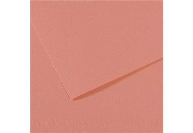 Immagine di Foglio Mi-Teintes - A4 - 160 gr - rosa scuro - Canson