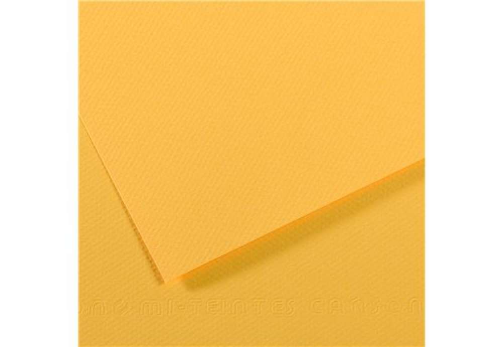 Immagine di Foglio Mi-Teintes - A4 - 160 gr - botton d'oro - Canson
