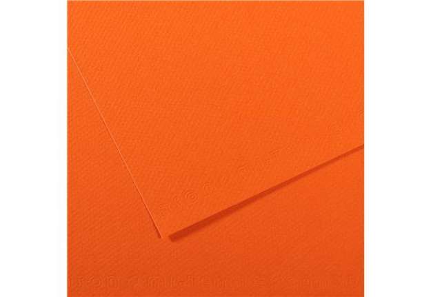Immagine di Foglio Mi-Teintes - A4 - 160 gr - arancione - Canson
