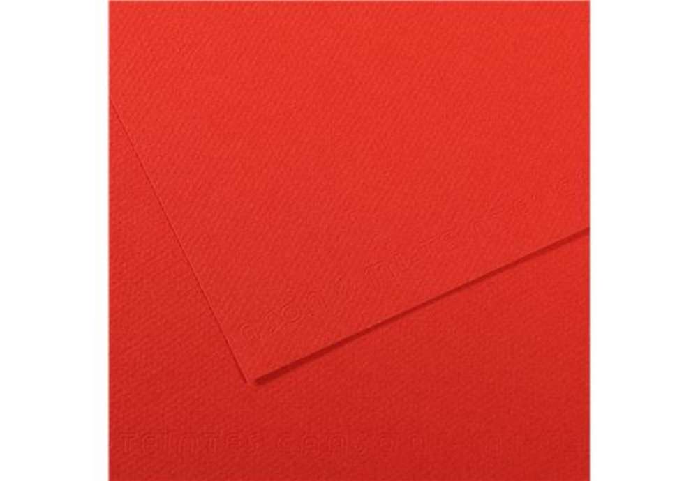 Immagine di Foglio Mi-Teintes - A4 - 160 gr - papavero - Canson