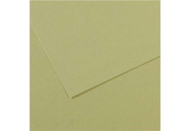 Immagine di Foglio Mi-Teintes - A4 - 160 gr - verde mandorla - Canson