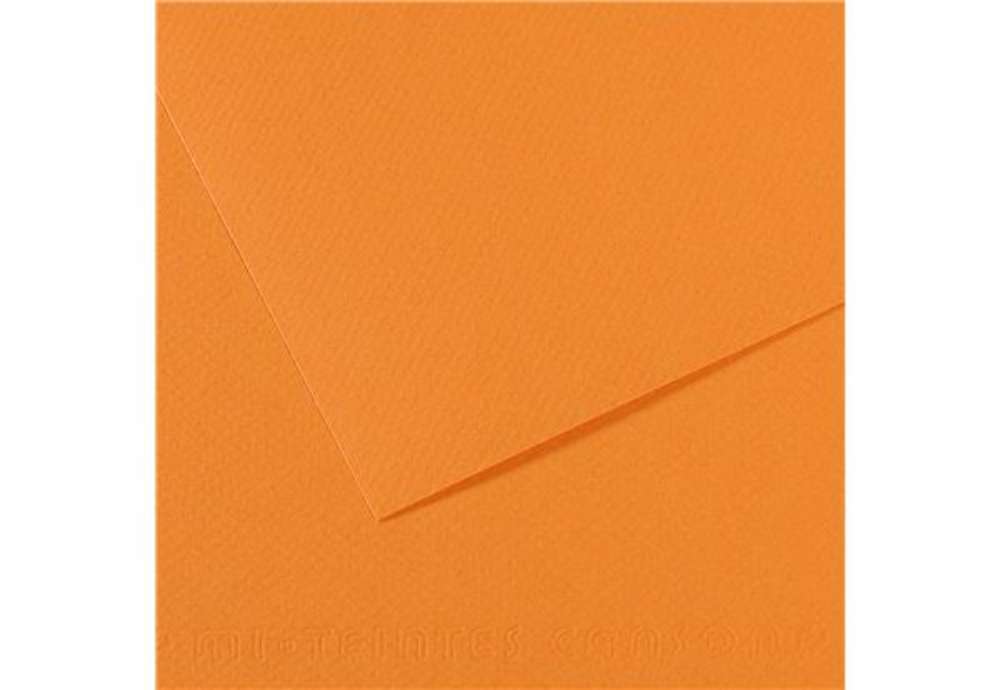 Immagine di Foglio Mi-Teintes - A4 - 160 gr - salmone - Canson