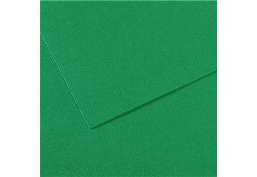 Immagine di Foglio Mi-Teintes - A4 - 160 gr - verde biliardo - Canson