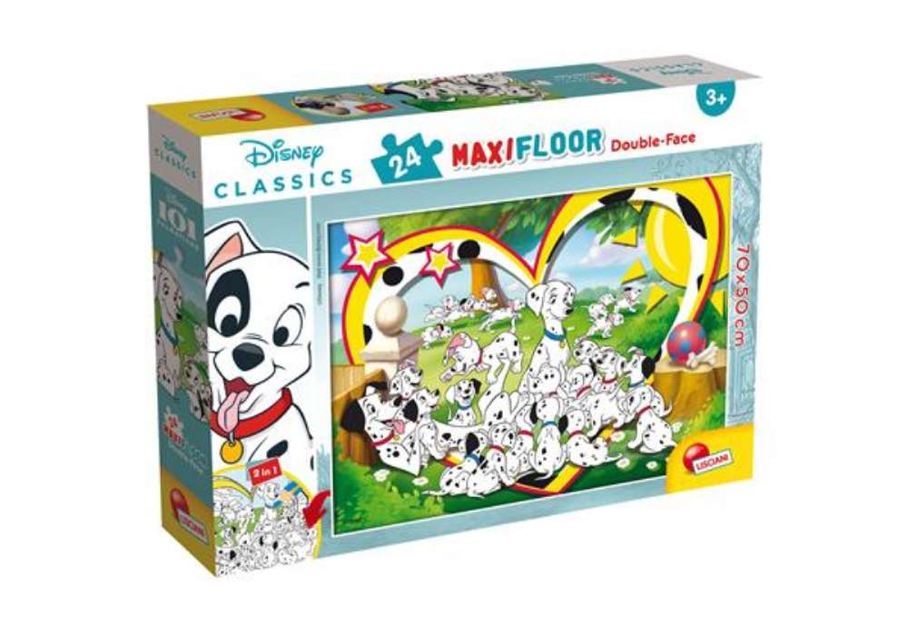 Immagine di Puzzle Maxi "Dinsey Carica 101" - 24 pezzi - Lisciani