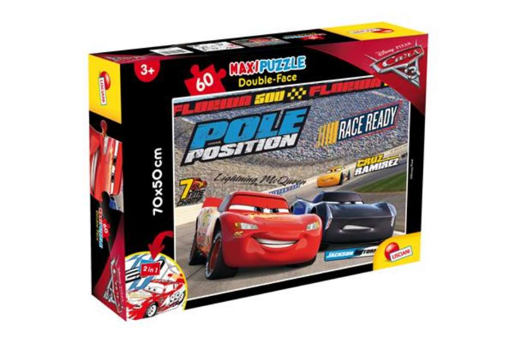 Immagine di Puzzle Maxi "Disney Cars 3 Challenge" - 60 pezzi - Lisciani