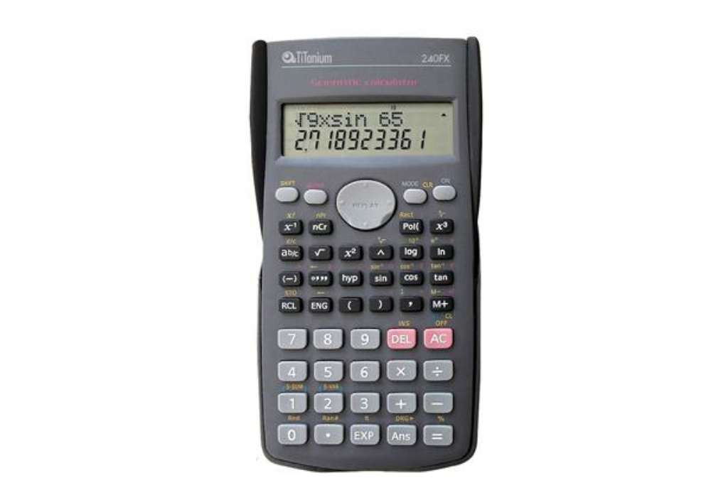 Immagine di Calcolatrice scientifica 240FX - 2 linee - 240 funzioni - Titanium