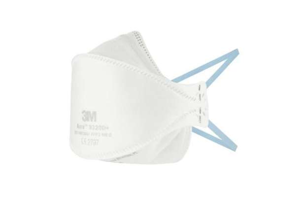 Immagine di Mascherina Aura 9320+ FFP2 - senza valvola - monouso - 3M - conf. 3 pezzi