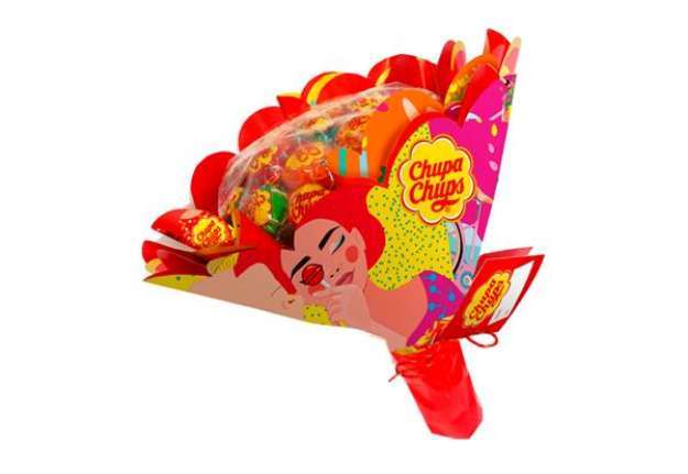 Immagine di Chupa Chups - flower bouquet 19 pezzi