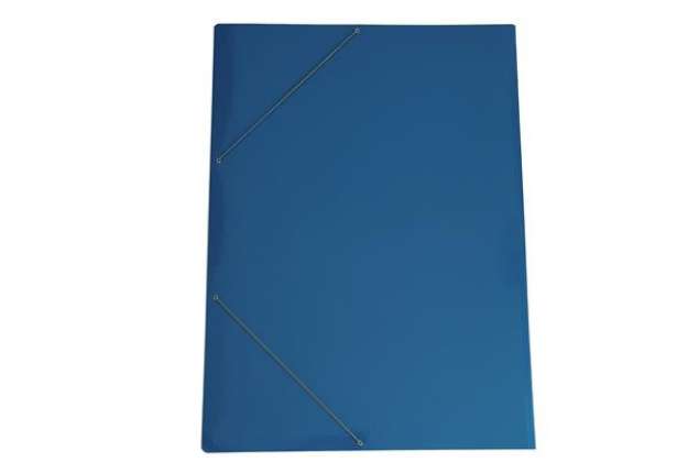 Immagine di Cartella con elastico 71LD - cartoncino plast. - 70 x 100 cm - azzurro - Cartotecnica del Garda