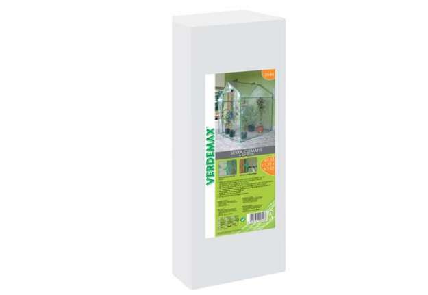 Immagine di Serra Clematis - a casetta - 155 x 155 x 205 cm - acciaio verniciato/PVC - verde/trasparente - Verde