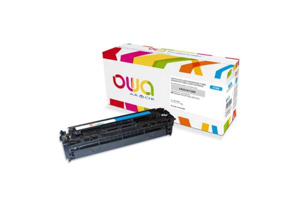 Immagine di Armor - Toner Compatibile per Hp - Ciano - CE321A - 1.300 pag