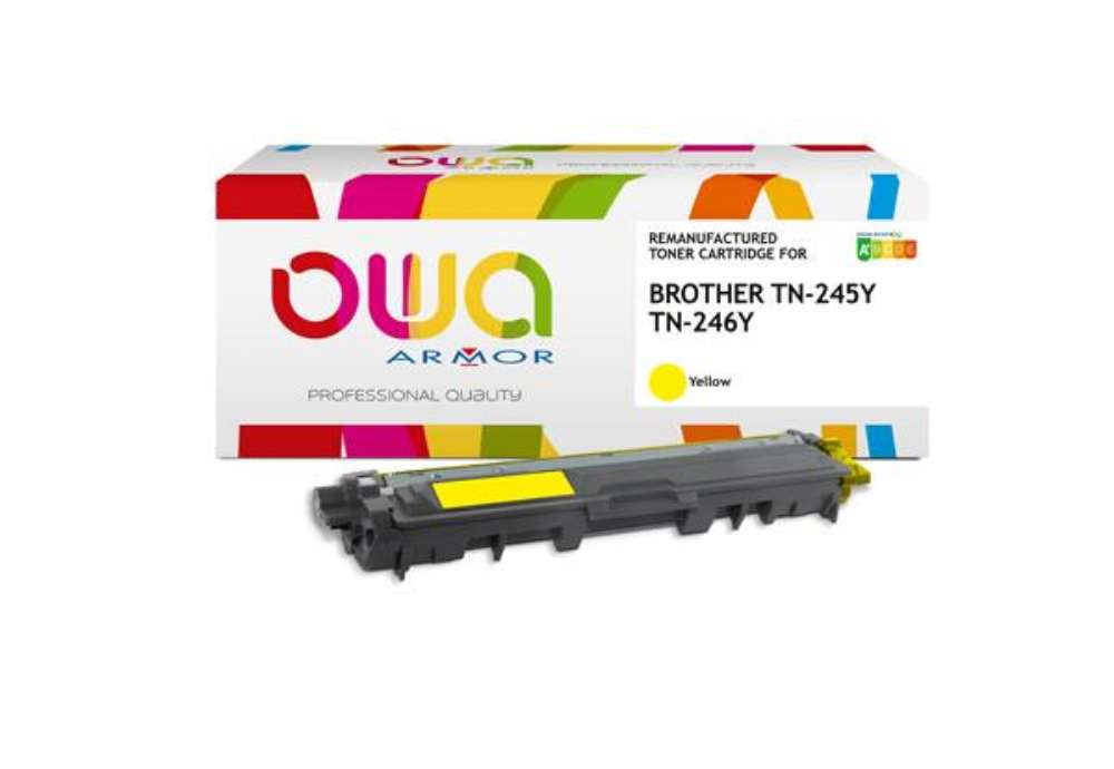 Immagine di Armor - Toner Compatibile per Brother - Giallo - TN-245Y - 2.200 pag