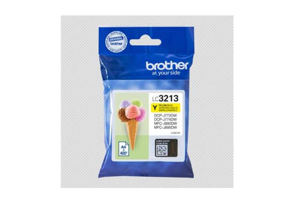 Immagine di Brother - Cartuccia - Giallo - LC3213Y - 400 pag