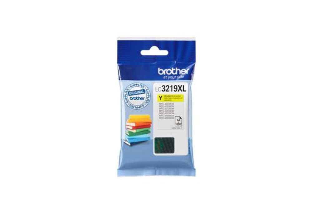 Immagine di Brother - Cartuccia - Giallo - LC3219XLY - 1500 pag