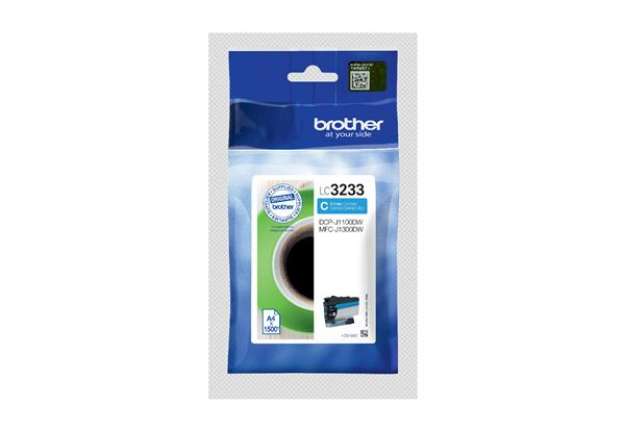Immagine di Brother - Cartuccia - Ciano - LC3233C - 1500 pag