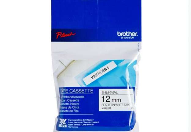 Immagine di Brother - Nastro -  Nero/Bianco - MK231 - 12mm x 8mt