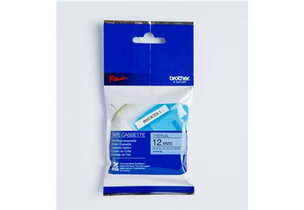 Immagine di Brother - Nastro - Nero/Blu - MK531BZ - 12mm x 8mt