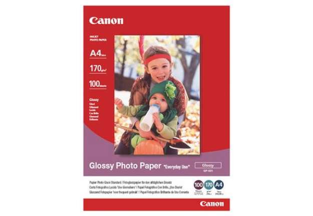 Immagine di Canon - Carta lucida fotografica GP-501 - A4 - 100 Fogli - 0775B001
